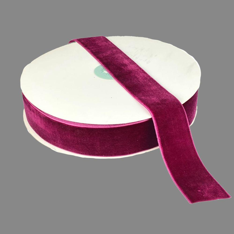 Оксамитова стрічка 4 см (±5 мм) х 30 ярдів Marill (D00840- 36)