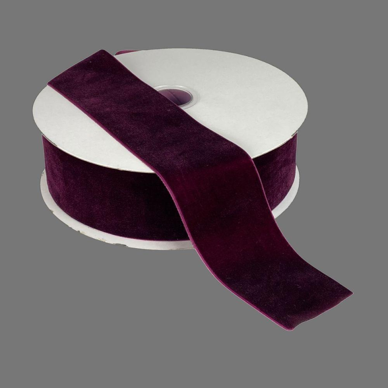 Оксамитова стрічка 5 см (±5 мм) х 20 ярдів Marill (D00850-C 83)