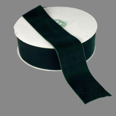 Оксамитова стрічка 5 см (±5 мм) х 20 ярдів Зелений Marill (D00850-C 59)