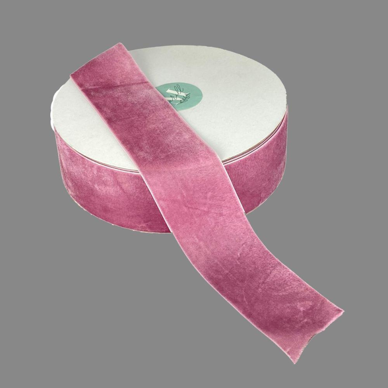 Оксамитова стрічка 5 см (±5 мм) х 20 ярдів Marill (D00850-C 75)