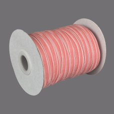 Оксамитова стрічка 0,6 см х 50 ярдів Рожевий Marill (D00806-C 06)