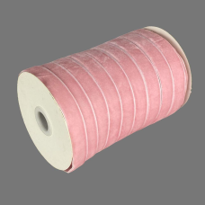 Оксамитова стрічка 1,5 см х 50 ярдів Рожевий Marill (D00815- 39)