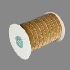 Оксамитова стрічка 1,5 см х 50 ярдів Бежевий Marill (D00815-19)