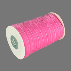 Оксамитова стрічка 1,5 см х 50 ярдів Рожевий Marill (D00815-C 08)