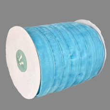 Оксамитова стрічка 2,5 см х 50 ярдів Блакитний Marill (D00825-С 61)