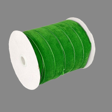 Оксамитова стрічка 2,5 см х 50 ярдів Зелений Marill (D00825-С 27)