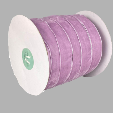 Оксамитова стрічка 2,5 см х 50 ярдів Рожевий Marill (D00825-C 38)