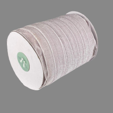 Оксамитова стрічка блискуча 2,5 см х 50 ярдів Рожевий Marill (D16725- dirty pink)