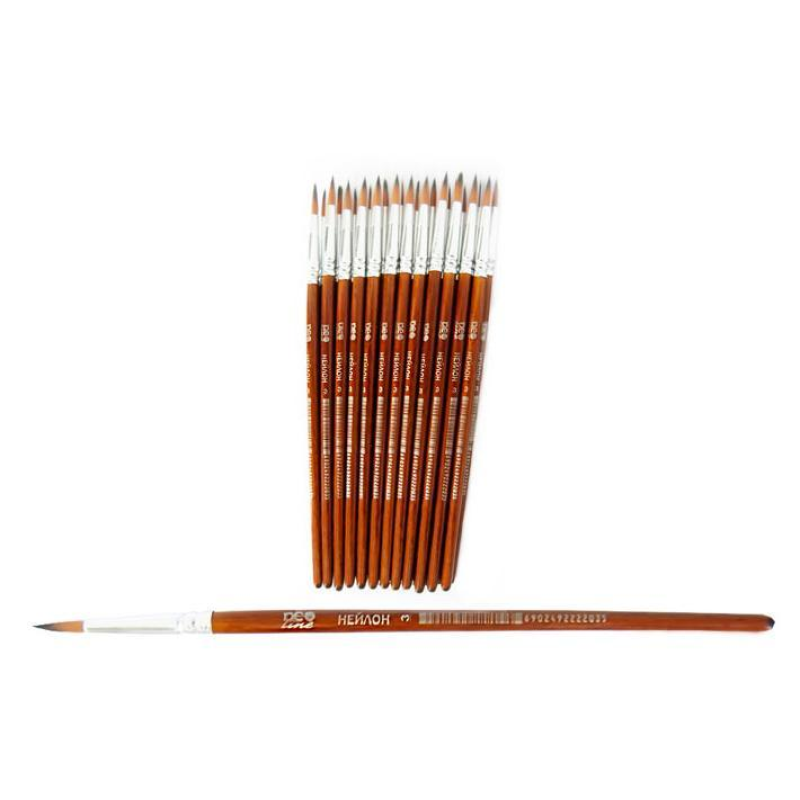 Пензель нейлон кругла №3 Neo Line 2203-CHNR KNZ