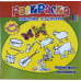 Розмальовка Пізнавашка з наклейками та завданнями “Перший крок“ зелена KNZ