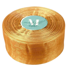 Стрічка з органзи “карамель“ 4,0 см х 50 ярдів Бежевий Marill (D02040-1067)