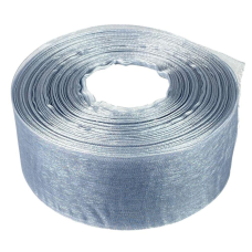 Стрічка з органзи сіра 4,0 см х 50 ярдів Сірий Marill (D02040-1059)