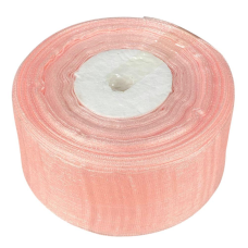 Стрічка з органзи ніжно-рожева 4,0 см х 50 ярдів Рожевий Marill (D02040-bk40)