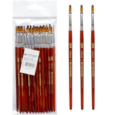 Пензель нейлон плоский №3 Neo Line 2303-CHNS KNZ