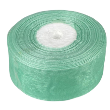 Стрічка з органзи тіффані 4,0 см х 50 ярдів Зелений Marill (D02040-278)