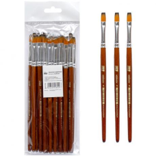 Пензель нейлон плоский №4 Neo Line 2304-CHNS KNZ