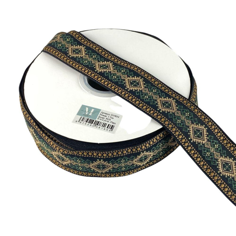 Стрічка репсова 37 мм х 22 м (D19854-54)