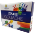 Гуаш “Класика“ 12 кольорів, 20 мл (дитячі гуашеві фарби для малювання) ГШ-004-МВ KNZ