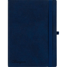 Щоденник недатований А5 шкір/зам 160 аркушів клітинка на гумці 9948 KNZ