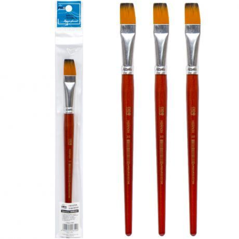 Пензель нейлон плоский №10 Neo Line 2310-CHNS KNZ