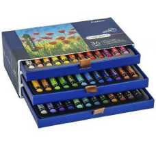 Пастель масляна 36 кольорів професійна MARCO CHROMA E1091-36CB олійна KNZ