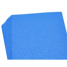 Фоміран 1,7 мм “Темно-блакитний“ IRIDESCENT HQ A4 10 аркушів 21х29,7, 17IA4-7108 Блакитний Unison (17IA4-7108)