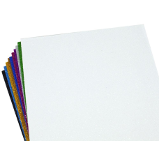 Фоміран із глітером 21 х 29,7 см, 1,7 мм, 10 аркушів, мікс кольорів Різнобарвний Unison (17GLA4-MIX1)