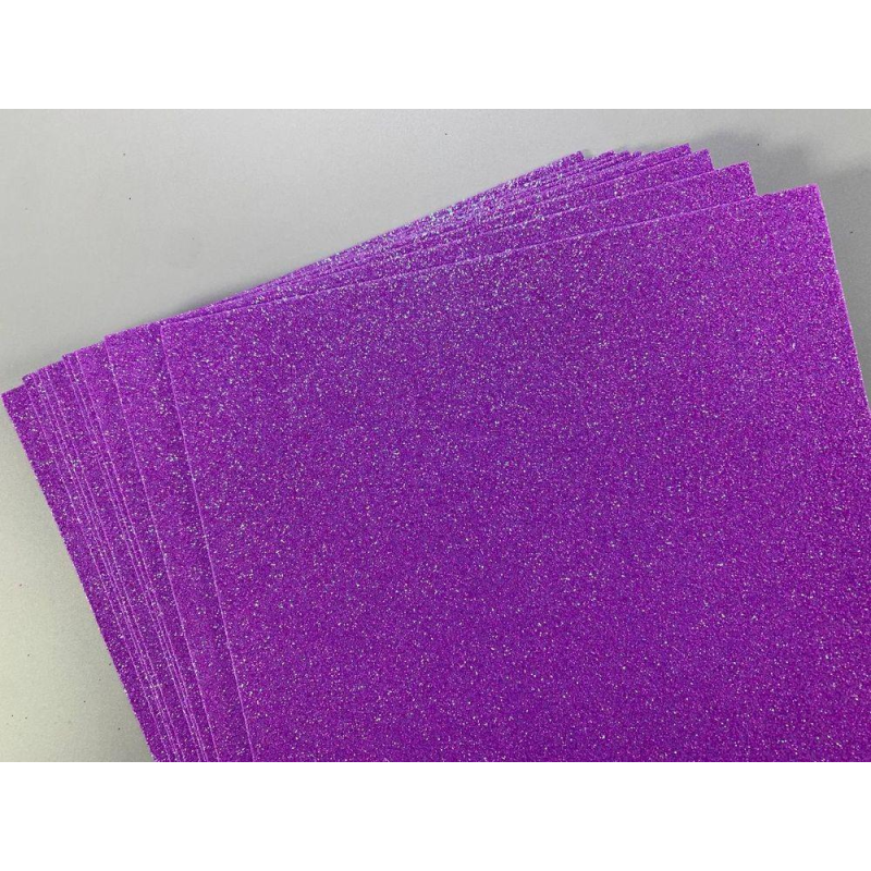 Фоаміран із глітером 21 х 29,7 см, 1,7 мм, 10 аркушів, фіолетовий Фіолетовий Unison (17IA4-7106) Фоаміран із глітером 21 х 29,7 см, 1,7 мм, 10 аркушів, фіолетовий Фіолетовий Unison (17IA4-7106)