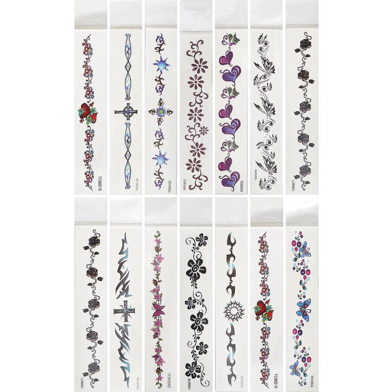 Перекладні татуювання на тіло “Tattoo“ 1603 KNZ Перекладні татуювання на тіло “Tattoo“ 1603 KNZ