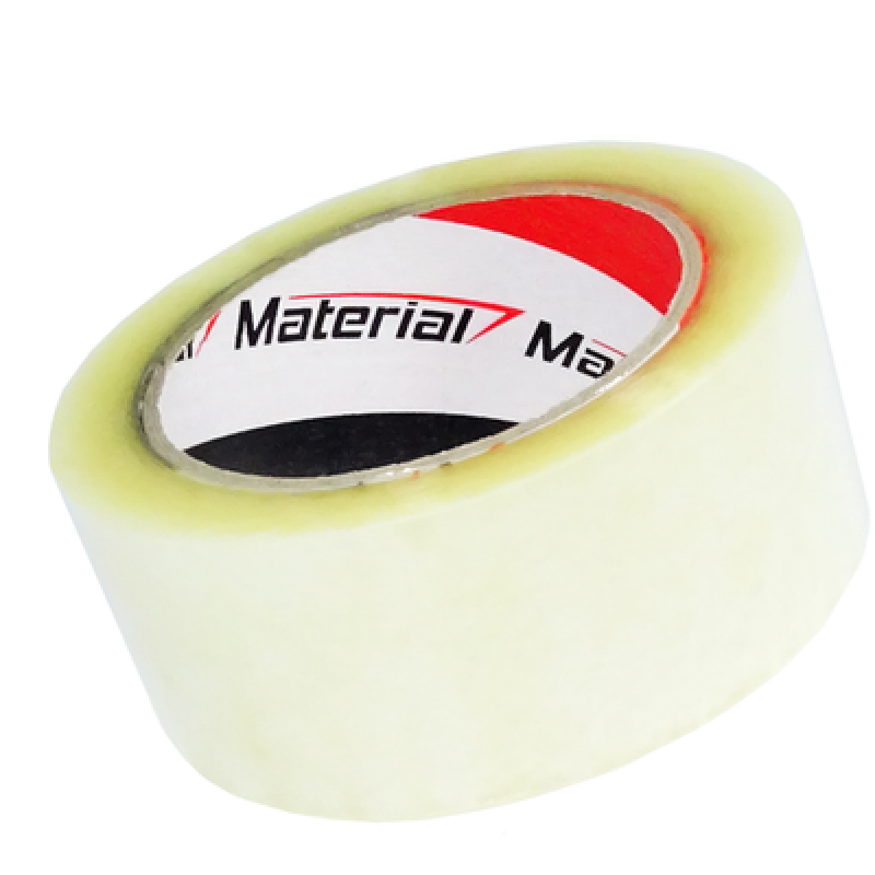 Скотч пакувальний прозорий 45 мм х 100м х 38 (40) мкм “Material“