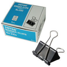 Біндер 60 мм 6 шт Joyko 280, Кліпса, Затискач для паперу KNZ