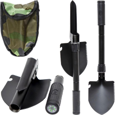 Лопата туристична складана багатофункціональна KNZ