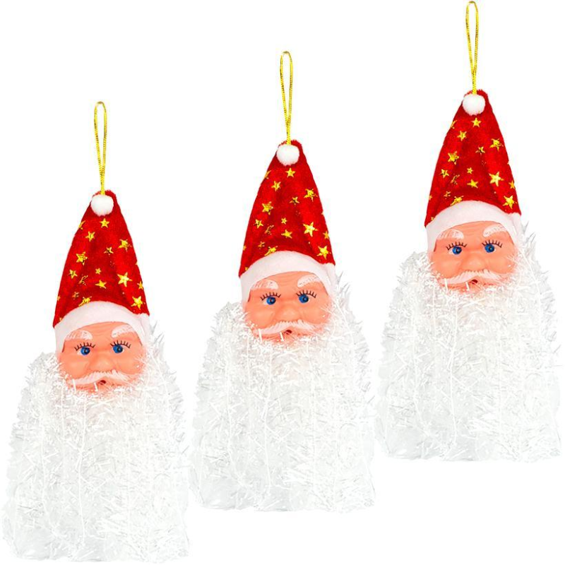 Підвіска - Голова Діда Мороза СF22877 KNZ Підвіска - Голова Діда Мороза СF22877 KNZ