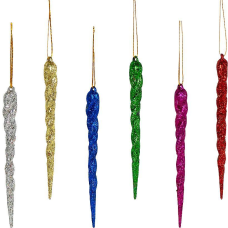 Набір-прикраса “Бурульки“ 6шт KY18G341 KNZ