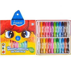 Пастель олійна 24 кольори Marco 1100OP-24CB KNZ