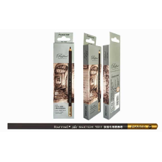 Олівці пастельні Raffine 12 штук, круглі, колір-сепія, Marco 7011-12CB KNZ