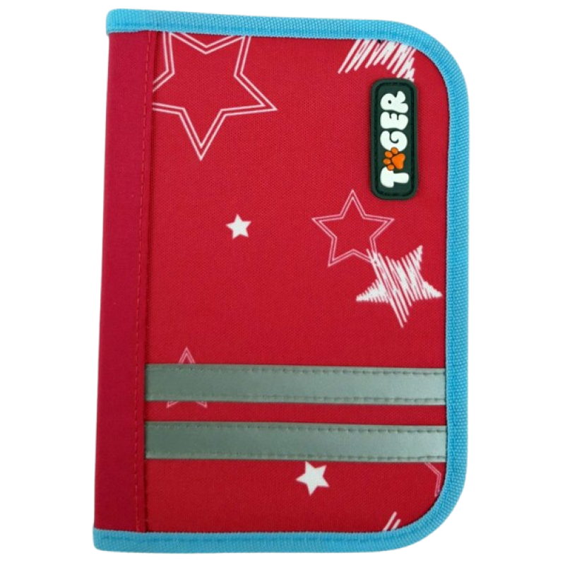 Пенал TIGER на 1 відділення з 1 відворотом “Nature Quest“ Twinkle Stars NQSC-B03E KNZ Пенал TIGER на 1 відділення з 1 відворотом “Nature Quest“ Twinkle Stars NQSC-B03E KNZ