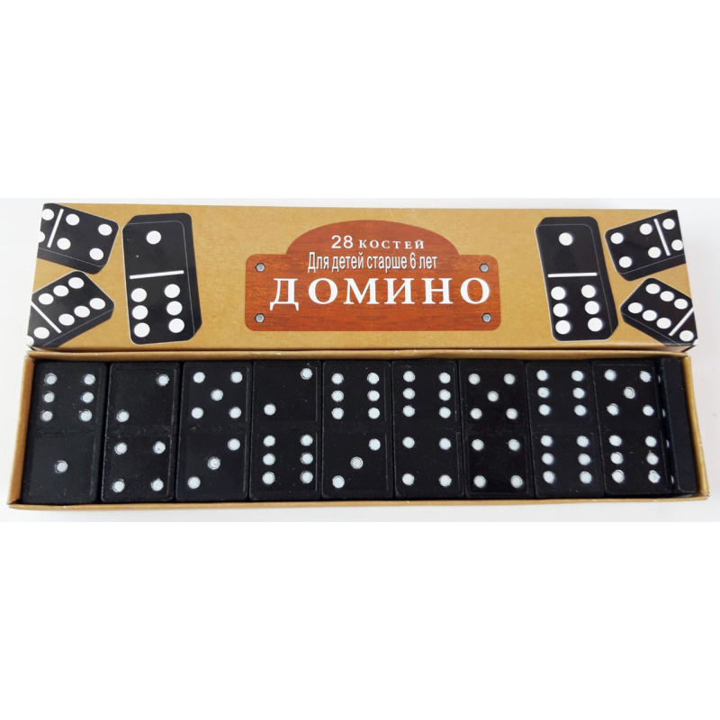 Гра настільна “Доміно“ у картоні KNZ