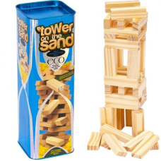 Розвиваюча гра “TOWER on the SAND“ 54 елементи Дженга, Вега, Jenga ST-02U KNZ