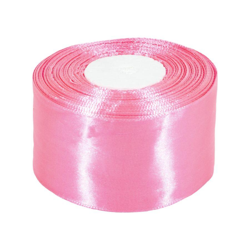 Атласна стрічка 5x33м рожева Unison LA5033-05 KNZ