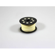 Шнур 3мм х 50м шкіряний декоративний кремовий, R.YPS Cream KNZ