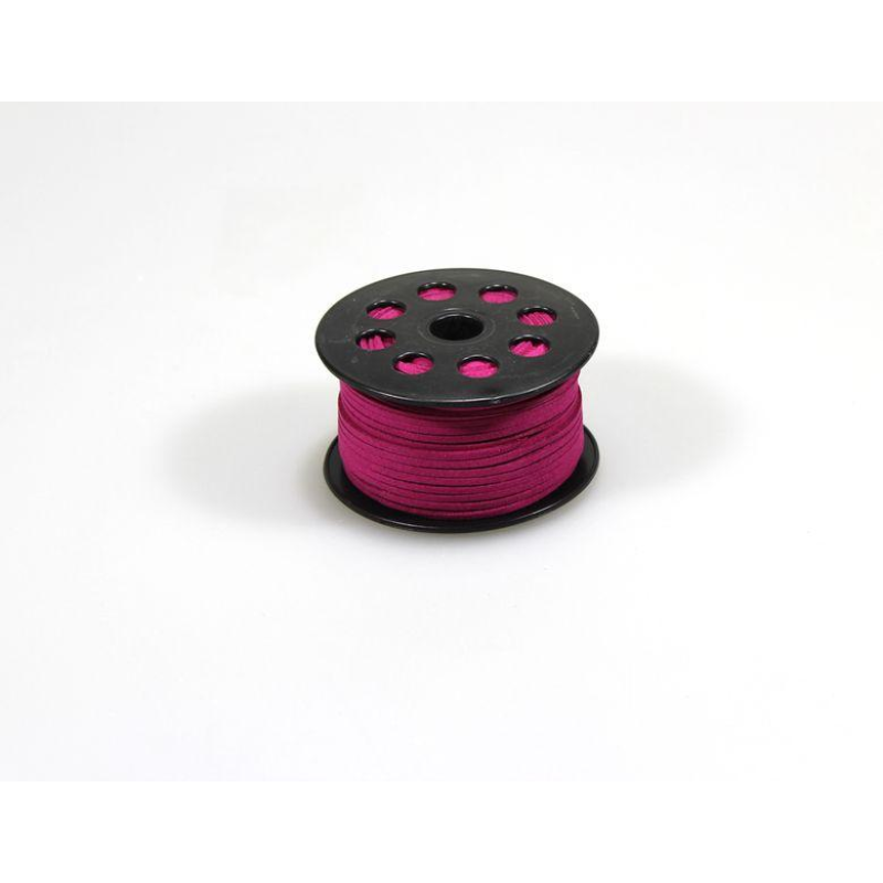 Шнур 3мм х 50м шкіряний декоративний червоний R.YPS Red KNZ Шнур 3мм х 50м шкіряний декоративний червоний R.YPS Red KNZ