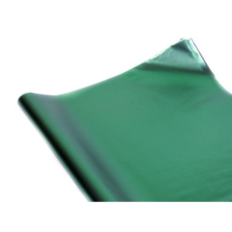 Полісилк матовий 100*70см 20 аркушів зелений Unison HZ010-7 KNZ