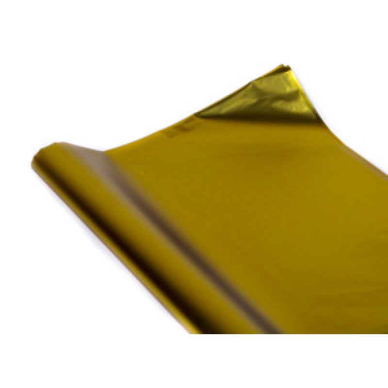 Полісилк матовий 100*70см 20 аркушів золотий Unison HZ010-1 KNZ