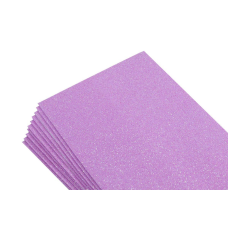 Фоаміран 1,8мм блідо-рожевий з глітером -10листів-самоклейка, 8684 KNZ