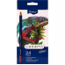 Набір кольорових олівців 24 кольори Marco Chroma, у картонній упаковці 8010-24CB KNZ