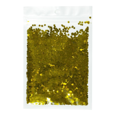 Конфетті шестигранник, золото 3мм, 15гр 6401 KNZ