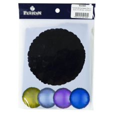 Кулька фольгована PELICAN коло 18“ (45см) Чорний (5шт) KNZ