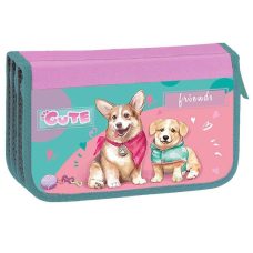 Пенал-книжка 3 відділення без відворотів “LOVE MY CORGI“ Kidis 14036