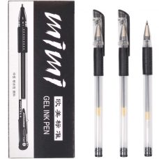 Ручка гелева чорна MIMI GEL INK PEN Z-200-02